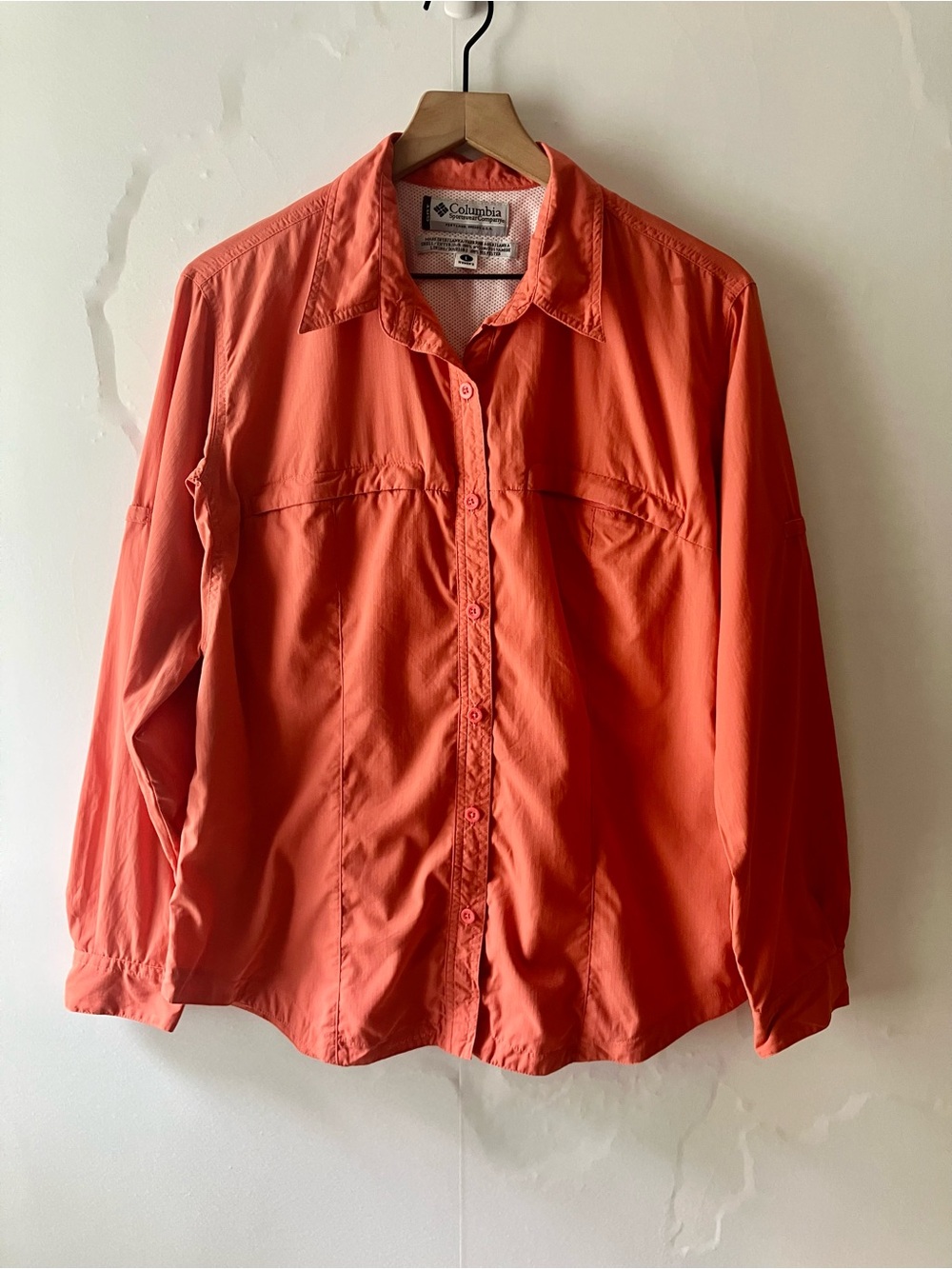 COLUMBIA GRT Omni Dry Long Sleeve Button Up Shirt